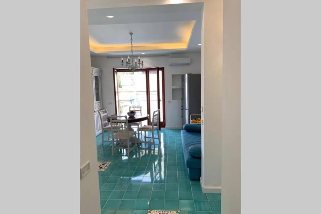 Ferienwohnung Super Attico Vista Mare Con Piscina Sorrent Exterior foto