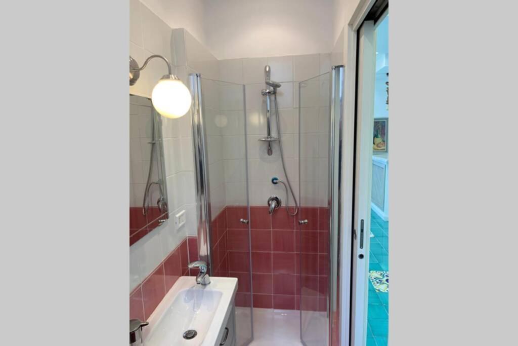 Ferienwohnung Super Attico Vista Mare Con Piscina Sorrent Exterior foto
