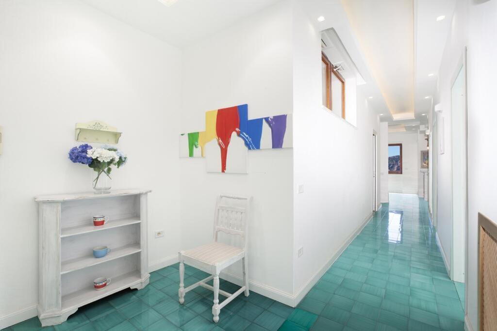 Ferienwohnung Super Attico Vista Mare Con Piscina Sorrent Exterior foto